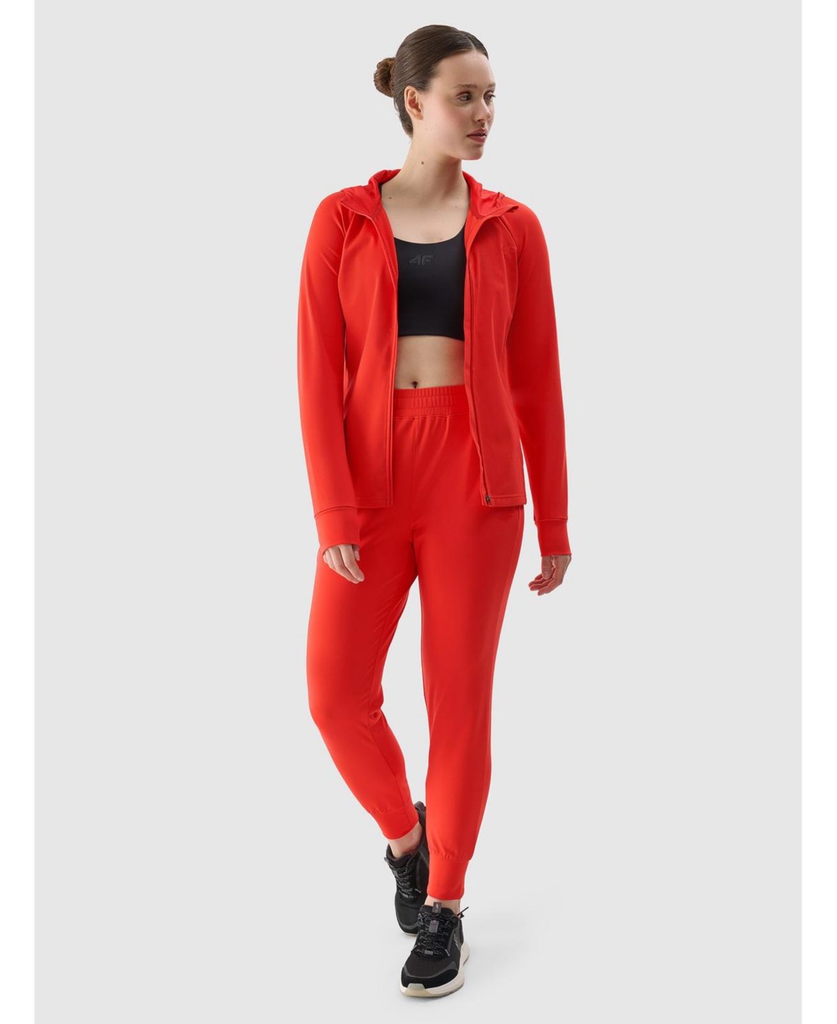 4F Women's regular quick-dry training sweatshirt