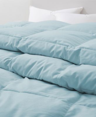 Ultra Soft Goose Down Fiber Comforter, Full/Queen