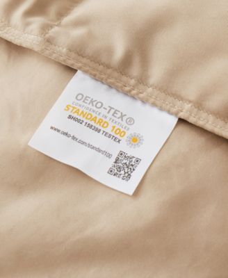 Lightweight Goose Down Feather Comforter, Full/Queen