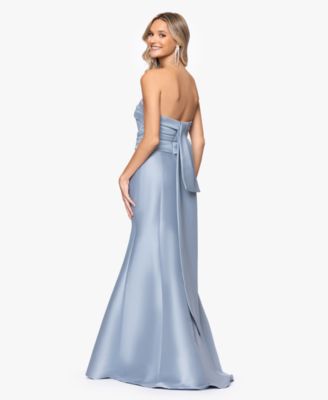 Women's Strapless Long Gown