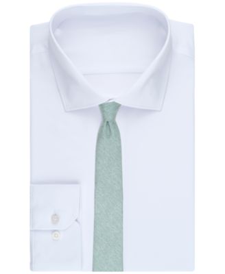 Men's Melange Chevron Solid Tie