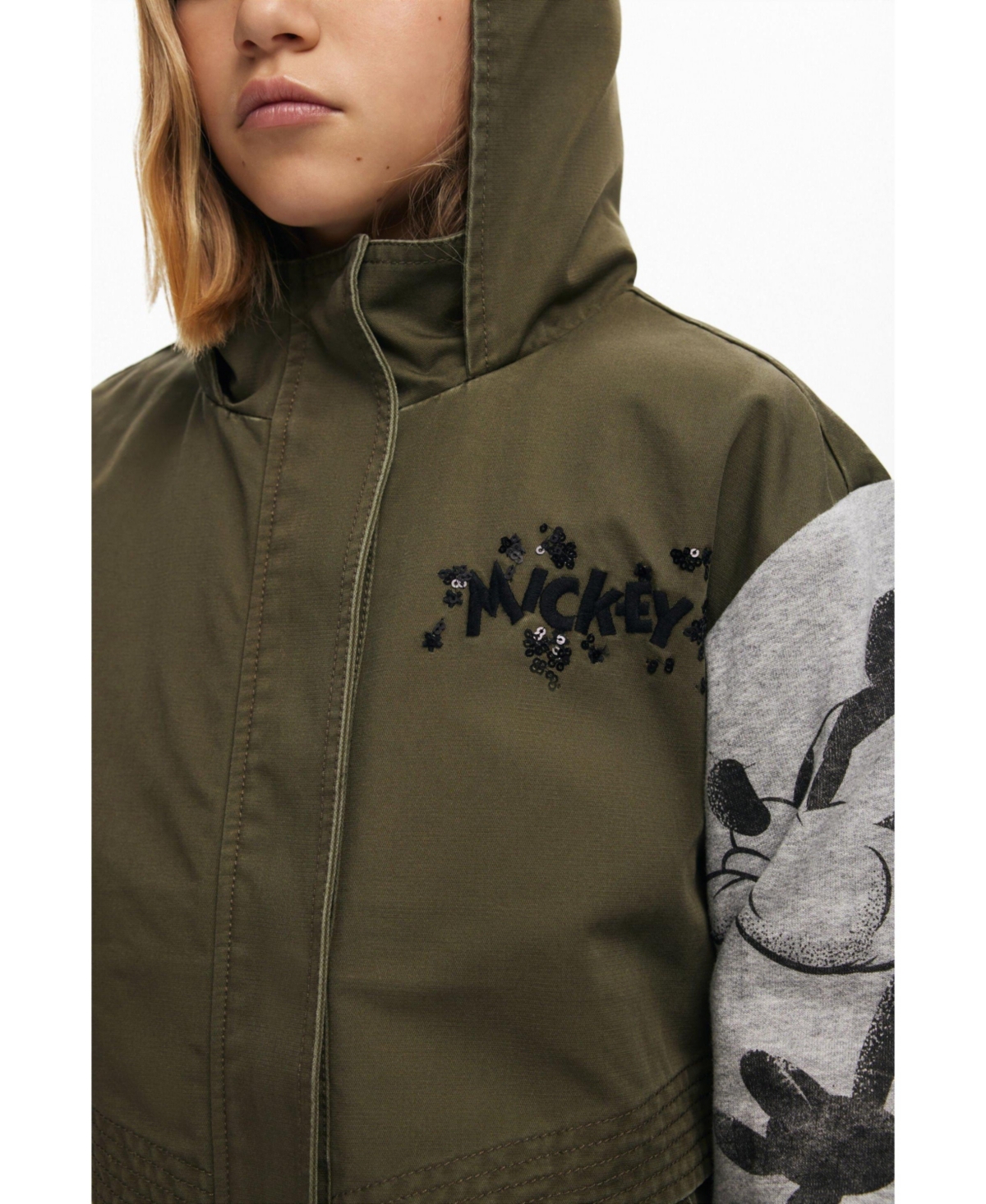 Desigual Girls Girls's Disney combined parka