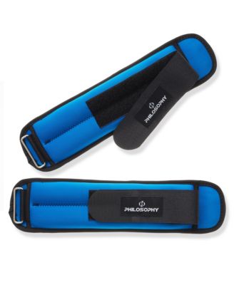 Adjustable Ankle/Wrist Weights, Set of 2 - 2.5 lb Each, 5 lb Total for Strength Training and Fitness