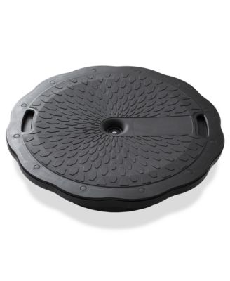 Half Balance Ball Exercise Trainer - Half Yoga Ball Trainer with Foot Pump