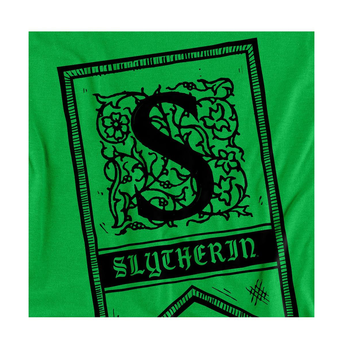 Harry Potter Men's Slytherin Banner T Shirt