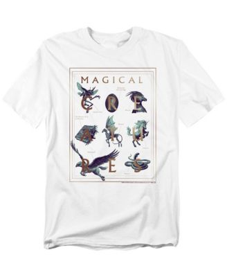 Men's Magical Creatures Book Cover T Shirt