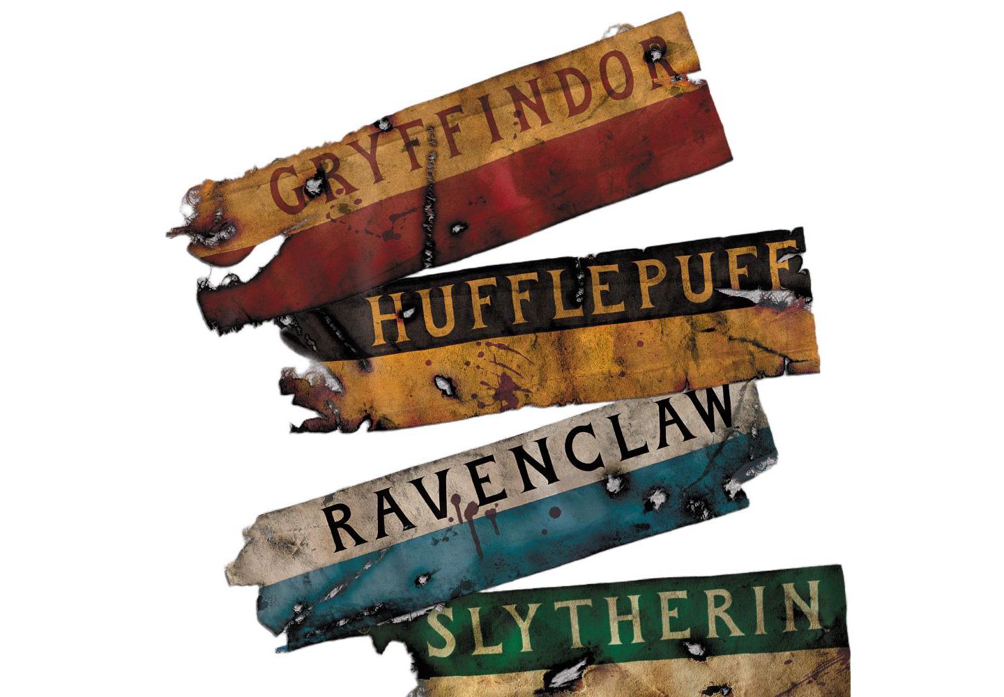 Мужская футболка Harry Potter Burnt Banners, цвет: Меланжевый — фото 2