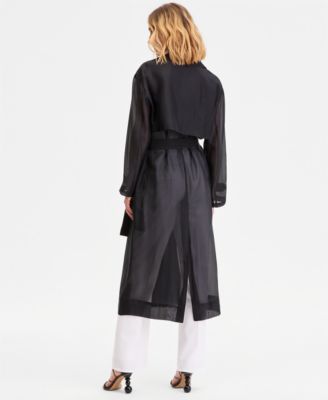 Women's Sheer Trench Coat