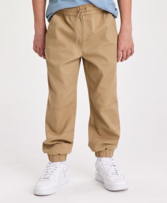 Boys' XS-XL Twill Jogger Pants
