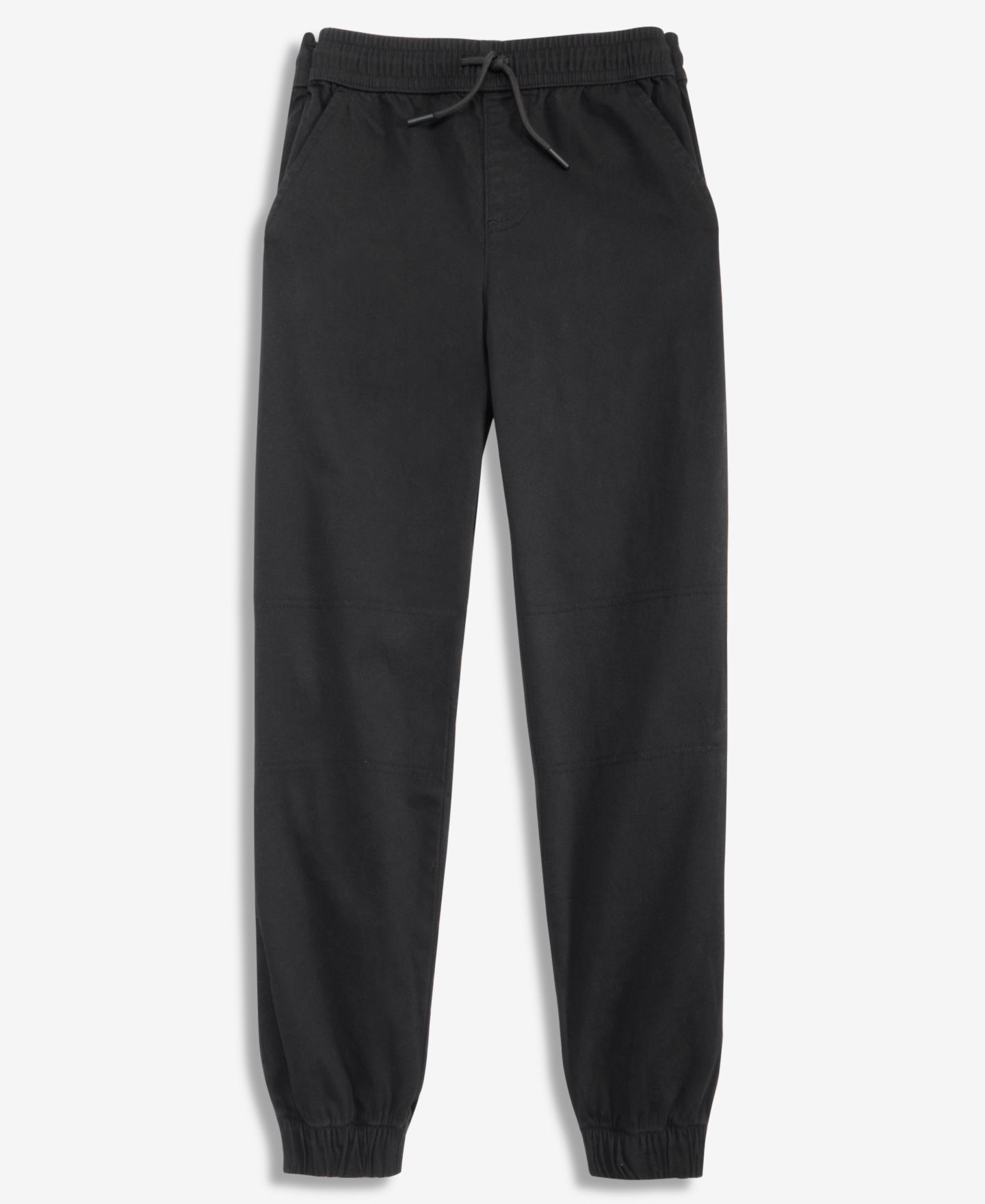 Брюки Epic Threads Twill Jogger для мальчиков, цвет: Глубокий чёрный — фото 2