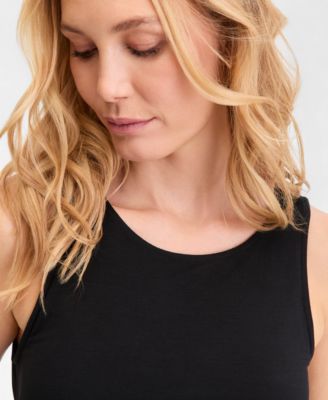Women's Luxe-Layering Jersey Ruched Tank