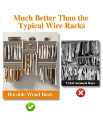 23.6'' - 94.4'' Hanging Closet System Starter Kit