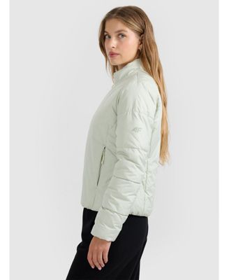 Women's down jacket with synthetic filling