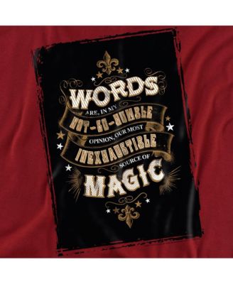 Men's Words Are Magic T Shirt