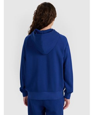 Women's zip-up hoodie - navy blue