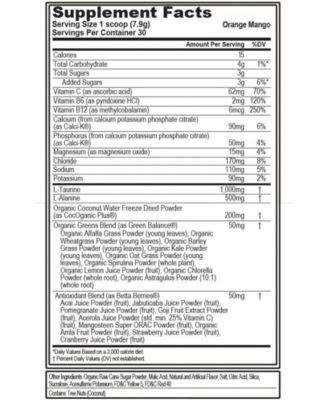 HYDRAMINO Complete Hydration Multiplier |Vitamin C & B, Fluid Boosting Aminos, Coconut Water, Endurance, Recovery, Orange Mango
