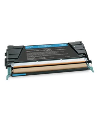 X748H1CG Return Program 10,000 Page-Yield High-Yield Toner - Cyan