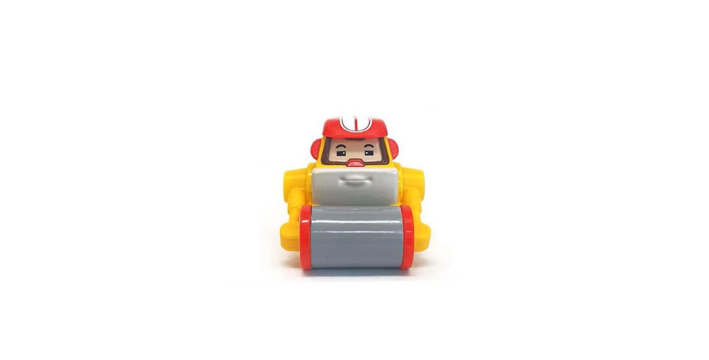 Детская игрушка Robocar Poli Die-Cast Cement Mixer Truck Construction Toy - Max Early Educational & Role-Play Toys for Toddlers Ages 1+ — фото 2
