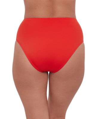 Women's Smoothing Classic High-Waist Swimsuit Bikini Bottoms