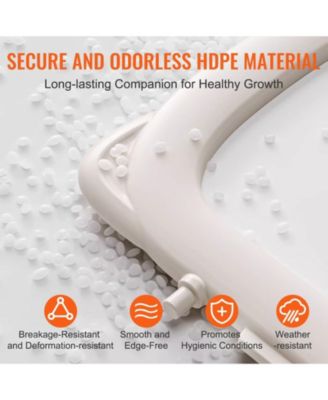 Toddler Slide, Kid Slide for Toddlers with Climbable Ladders & Bus Playhouse, Indoor Outdoor Slide Playset for Kids