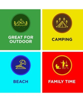 Portable 2-Burner Propane Gas Grill, Stainless Steel Tabletop BBQ with Foldable Legs, Wind-Resistant Lid, Easy-Clean, Camping