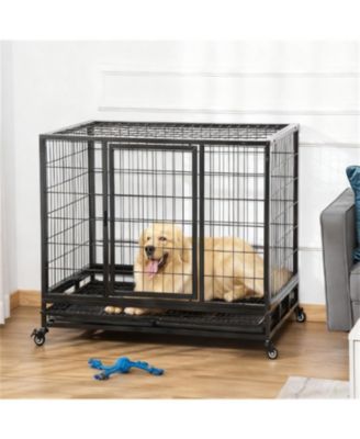 Dog Crate Metal Cage Kennel