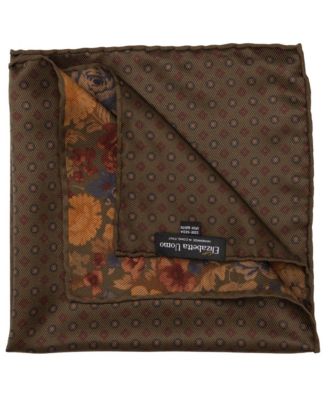 Men's Vico - Double Sided Silk Pocket Square for Men