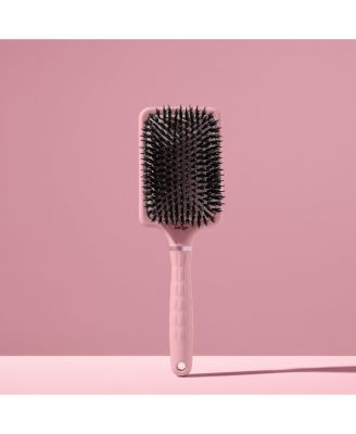 Detangling Paddle Brush - Nylon Bristles with Boar
