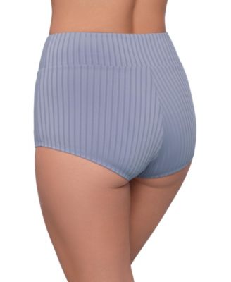 Women's S3 Smoothing Ribbed Ultra High-Waist Swim Shorts