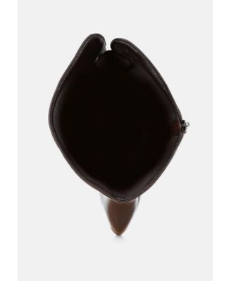 Womens Nenana Faux Leather Knee-High Boots