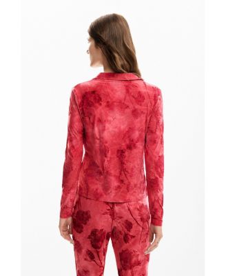 Women's Embroidered flower T-shirt