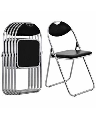 U Shape Folding Chairs Furniture Home Outdoor Picnic Portable