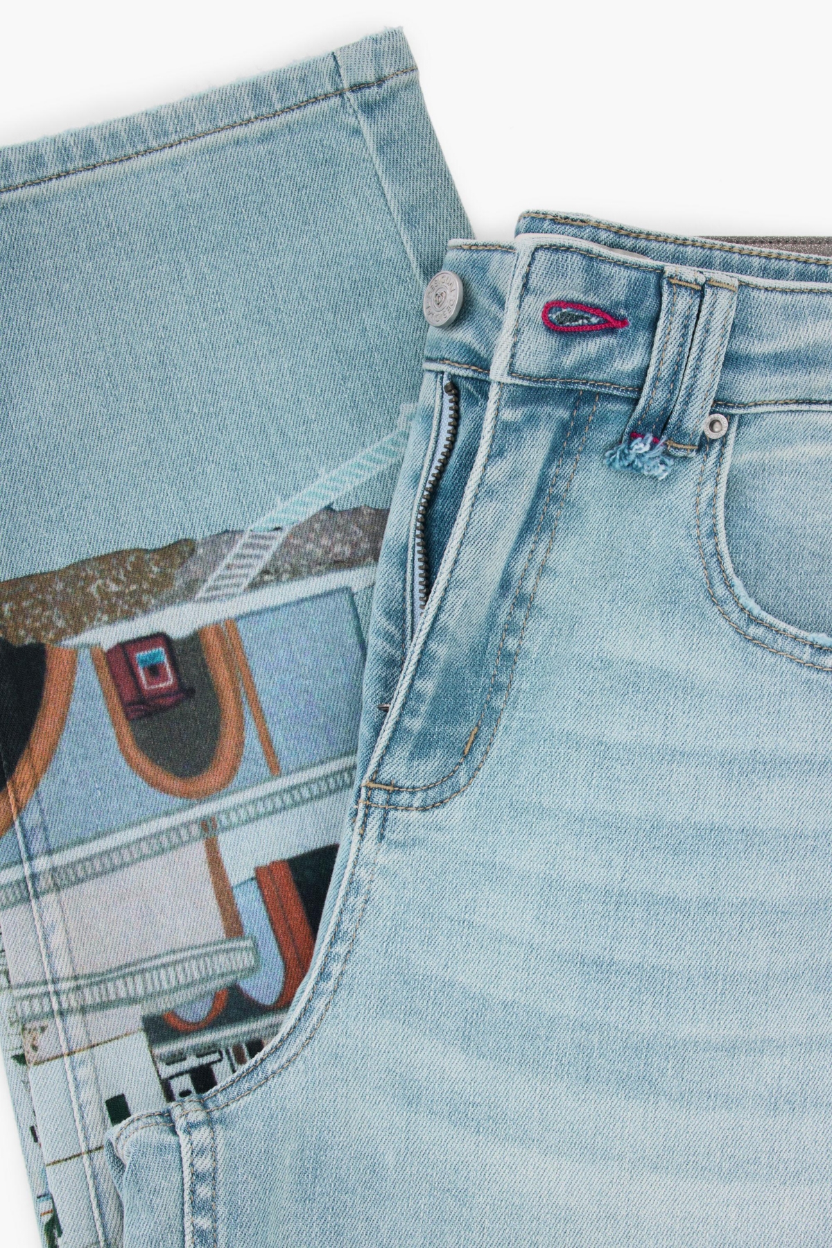 Desigual Women's Amalfi denim pants