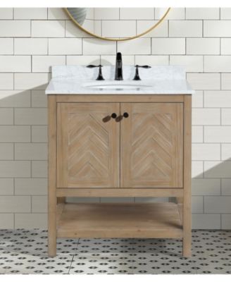 Savannah 30". Freestanding, Weathered Fir Finish