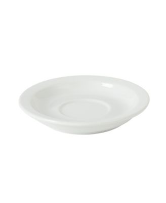 Gracious Dining 3-Ounce Espresso Cups Set of 4, Small Stackable Coffee Cups with 4 Saucers, Metal Stand, Ceramic Demitasse Mugs