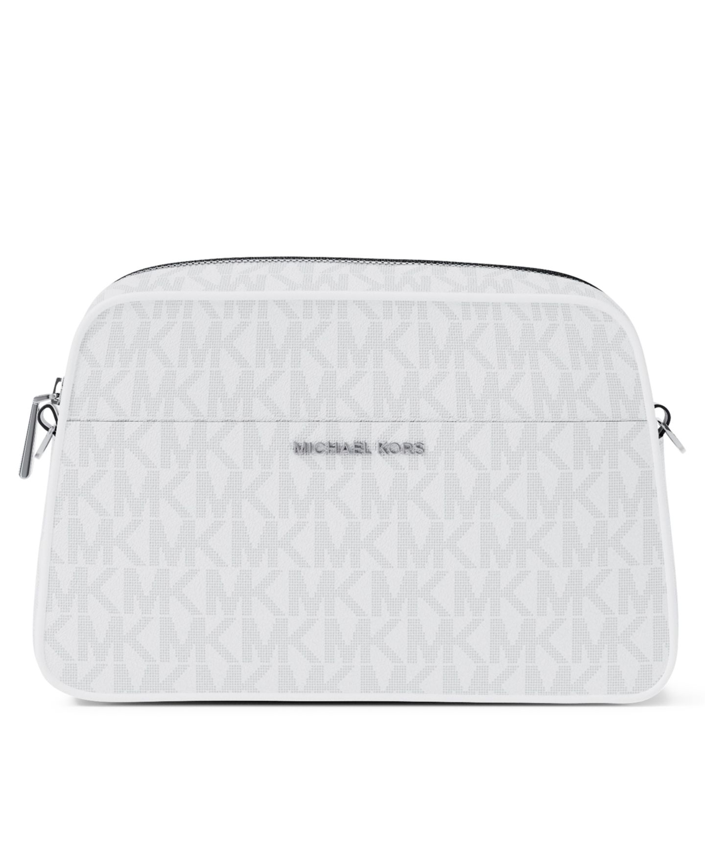 Женская сумка Michael Kors Jet Set Small Camera Crossbody, цвет: Оптический белый — фото 1