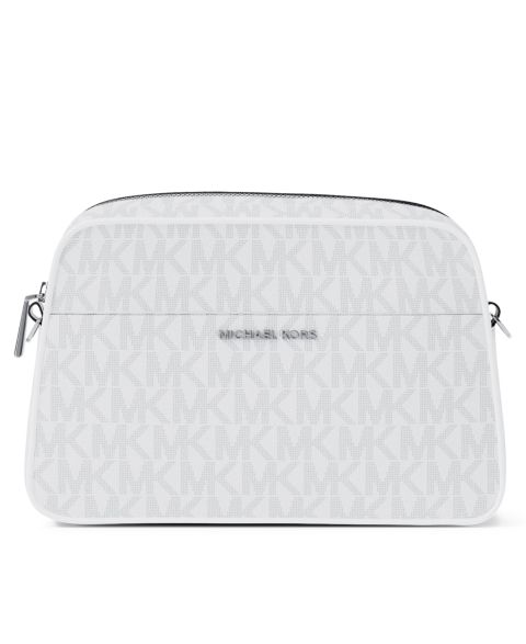 Женская сумка Michael Kors Jet Set Small Camera Crossbody, цвет: Оптический белый