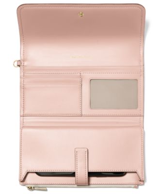 Michael Kors Jet Set Medium Flap Double Zip Wristlet