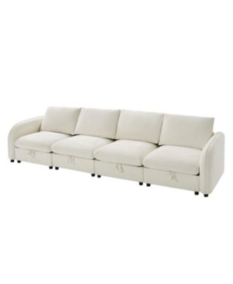Terencio Modern Modular Storage Sectional Sofa with Hassle-free Assembly