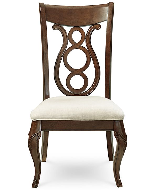 Furniture Closeout! Bordeaux Upholstered Side Chair, Created for Macy&#39;s & Reviews - Furniture ...