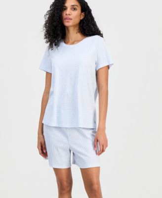 Women's Short-Sleeve Pajamas Set