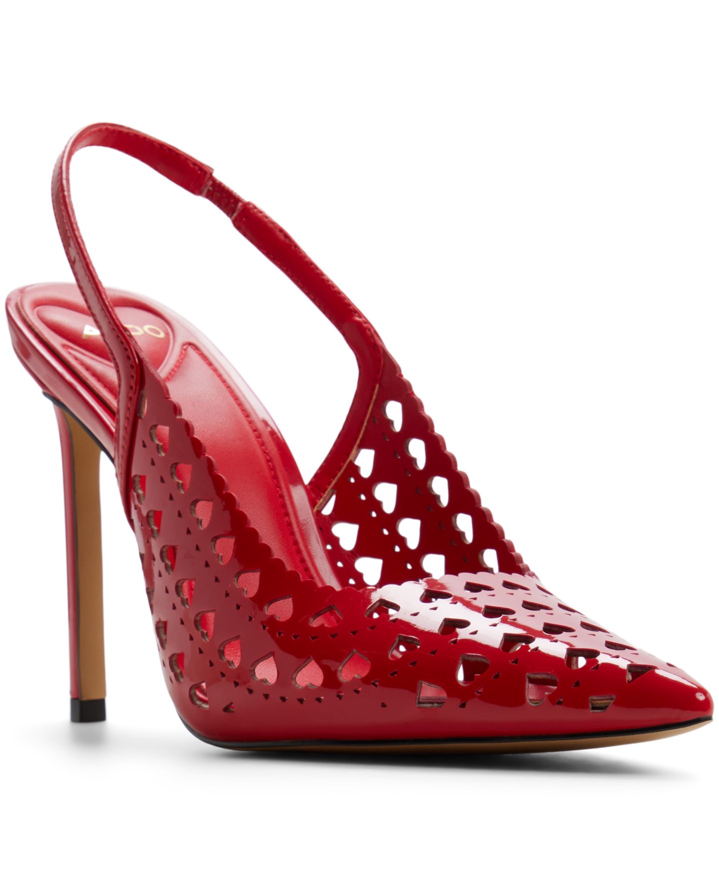 Женские туфли ALDO Lovesling Pointed Toe Dress Pumps, цвет: Средний красный — фото 1