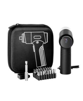 Cordless Electric Screwdriver Set, 7 Torque Settings (0.5-5 N.m), 2500mAh Battery, 32-Piece 1/4" Bits, LED, Type-C