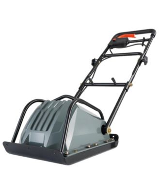 Plate Compactor, Electric Ground Rammer, 130W Output, 5 kN Force, 3.9" Depth, 16 m/min Speed, Soil Compaction Machine