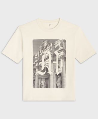 Men's Relaxed-Fit Rome Graphic T-Shirt