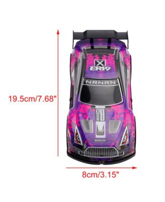 1:22 4WD Speed & Drift RC Car with LED Lights & Switchable Tire System