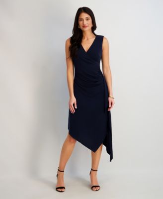 Women's Asymmetrical Midi Dress