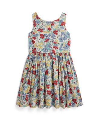 Girls' 7-16 Floral Sleeveless Dress