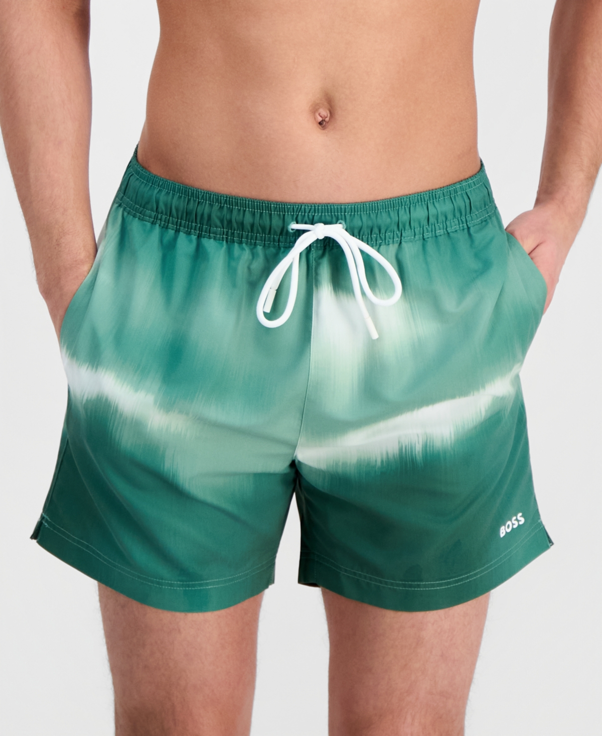 Hugo Boss Men's Regular-Fit 5" Swim Trunks