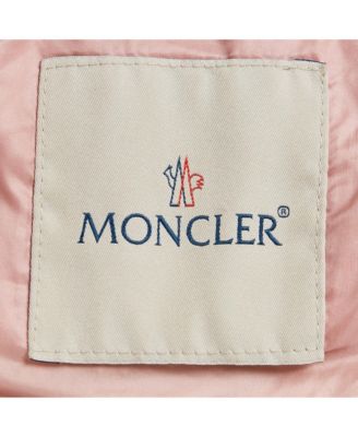 Women's Pink Nylon Belted Puffer Jacket